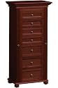 Hampton Bay Jewelry Armoire, 40"Hx20"W, HAZEL BROWN