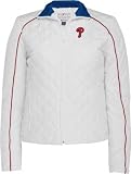 Philadelphia Phillies -Women's- White Quilted Jacket