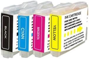 Inkcool 4pack New compatible Ink Cartridges LC960 LC10 LC37 LC51 LC57 LC970 LC1000 (1BK/1C/1Y/1M)