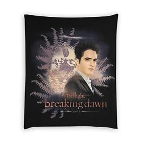twilight r�v�lation "Breaking Dawn" Plaid Polaire avec Edward