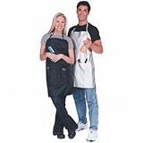 Scalpmaster Reversible Nylon Operator Apron Black/Silver