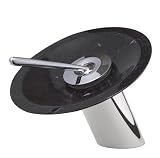 DreamLine DLFHD-711-ST-NEMQ Stone Plate For 611 and 711 Series Waterfall Faucets, Nero Marquina
