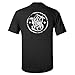 Smith & Wesson Men's Distressed Emblem Logo Tee, Black - XX-Large