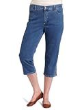 Not Your Daughter's Jeans Womens Plus Size Laced Hem Capri