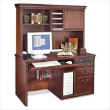 Huntington Club 56" W Computer Desk with Hutch