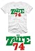 Sports : ZAIRE 74 Muhammad Ali T-SHIRT rumble in the jungle weiss