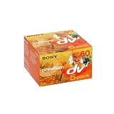 Sony - Cassette MiniDV pour cam�scope - Sans IC Memory - Blister de 5 - 60 mn - Qualit� Premium - 5DVM60PR / BLI