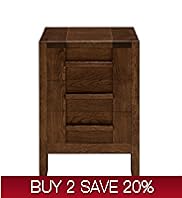 Sonoma Dark Bedside Chest