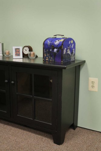 NECA Nightmare Before Christmas Jack And Zero Vintage Case Jewelry Box