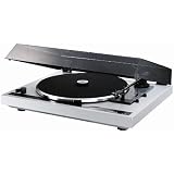 Thorens TD 170-1 Vollautomatischer Plattenspieler (DC-Motor, TP 18 Tonarm, OMB 10 Tonabnehmer, Acryl Staubschutzhaube) silbervon "Thorens"
