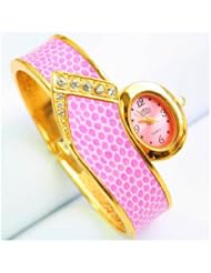 New Elegent fashion ladys womens bracelet watches wrist bangle watch WP@TLJ153760P