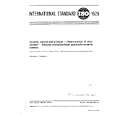 ISO 1620:1976, Cryolite, natural and artificial -- Determination of silica content -- Reduced molybdosilicate spectrophotometric method