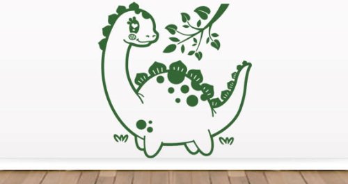 Dinosaur wall stickers for children