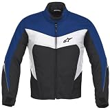 Alpinestars Argon Waterproof Textile Motorcycle Jacket - Blue (Large - 2820-1513)