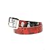 Search: Alice in Wonderland Red/White Queen Reversible Leather Belt