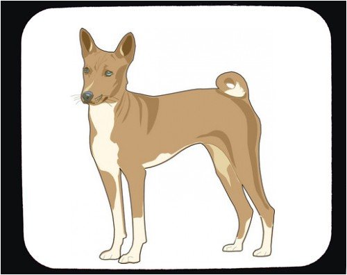 Cover image : Mouse Pad with domestic, hound, dog, mutt, hund, pet, animal, canine