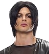 Franco Emo Goth Punk Rock Star American Idol Costume Black Wig