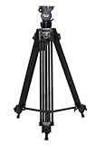 Dolica MT-750 Video Tripod with Disc Brake Fluid Head