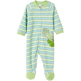 Little Me Frog Blanket Sleeper