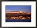 Hobart City Beside Derwent River and Below Mt. Wellington, Hobart, Tasmania, Australia Lonely Planet Collection Framed Photographic Poster Print by Grant Dixon, 21x17