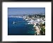 Aerial View of the Port, Nice, France Framed Art Poster Print by Charles Sleicher, 22x18