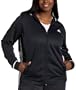 adidas Women's Relay Jacket,Dark Navy,1X
