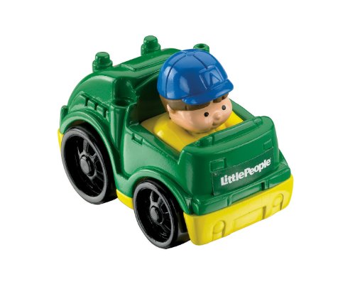 Little People T5634 - Wheelies, Camioncino dei rifiuti