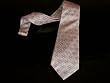 Jacquard Silk Tie Embroideries in Pink