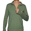 Mens Wicking Training Shirt by Sport Science - Long-Sleeve Turtleneck