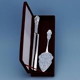 Beverly Clark 70V Simply Silver Cake Knife and Server Set