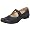 navy leather