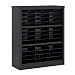 Sandusky Lee BQD2-09 Black Steel Powder coat Snapit Literature Organizer, 42" Height x 34-1/2" Width x 13" Depth