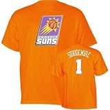 Phoenix Suns Amare Stoudemire Orange Name and Number T-Shirt