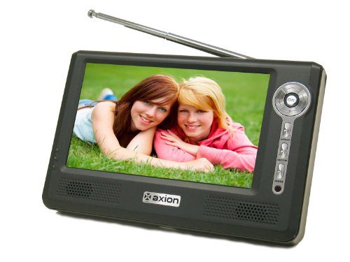 Axion AXN-8705 7-Inch Widescreen Portable LCD TV (Black)