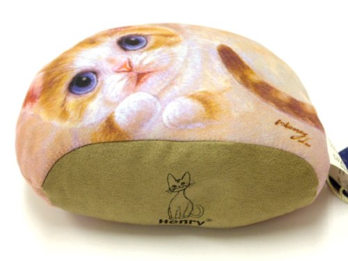 Henry Cats & Friends◆ミーゴ◆携帯ホルダー☆低重心でしっかりホールド☆キュートな瞳が愛らしい犬猫ホルダー♪ヘンリーキャット　
