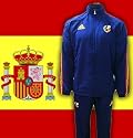 Official Adidas World Cup 2010 Spain Football Tracksuit Mens