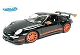Welly Porsche 911 (997) GTR 3 RS 1:18, schwarz