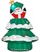 Gemmy Industries 82952 Large Animated Santa Christmas Tree 8'