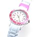 Reflex - SR016 - Montre Reflex Mixte Blanche et Rose avec Bracelet en Silicone