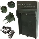 Eclipze NP-BG1, NP-FG1 Batterie Chargeur pour Sony cam�ra Cyber-shot DSC avec prise voyage EURO / UK / US (Chargeur rapide)par Eclipse