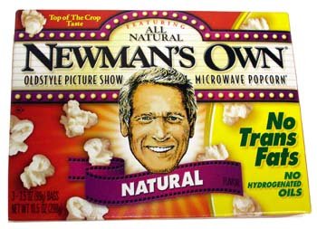 Newman's Own Natural Microwave Popcorn 10.5 oz