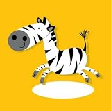 Produkt-Bild: Ein Zebra - Keilrahmenbild 20x20x4 cm