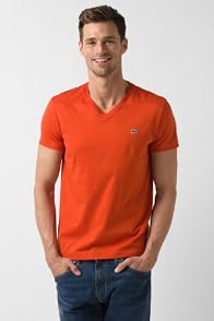 Short Sleeve Pima Jersey V-Neck T-Shirt