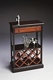 Butler Loft Transitional Cherry Wine Rack Butler Loft Transitional Cherry Wine Rack