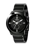 Fossil Men's FS4531 Black Stainless Steel Bracelet Black Analog Dial Chronograph Watch