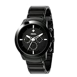Fossil Men's FS4531 Black Stainless Steel Bracelet Black Analog Dial Chronograph Watch