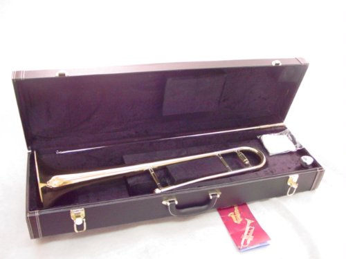 NEW GLORY Bb Key TENOR Concert TROMBONE w. CASE BRASS