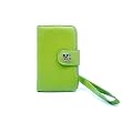 GREEN Premium VG Brand luxury leather case for Apple iPOD Touch 3rd Generation 8/32/62 GB 8GB 32GB 62GB , Flip Style, Flipstyle, Pouch, leather bag, leather sleeves, MP3 Player + Vangoddy TM, Live*Laugh*Love wrist band!!!