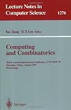 Computing and Combinatorics: Third Annual International Conference, Cocoon '97, Shanghai, China, August 20-22, 1997 : Proceedings (Lecture Notes in Computer Science)