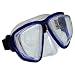 Dolfino Premier Dive Gear Silicone Series Blue "Big Eye" Dive Mask Goggles